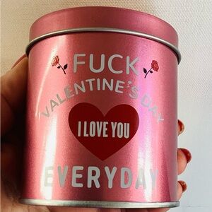 Romantic Pink Scented Candle